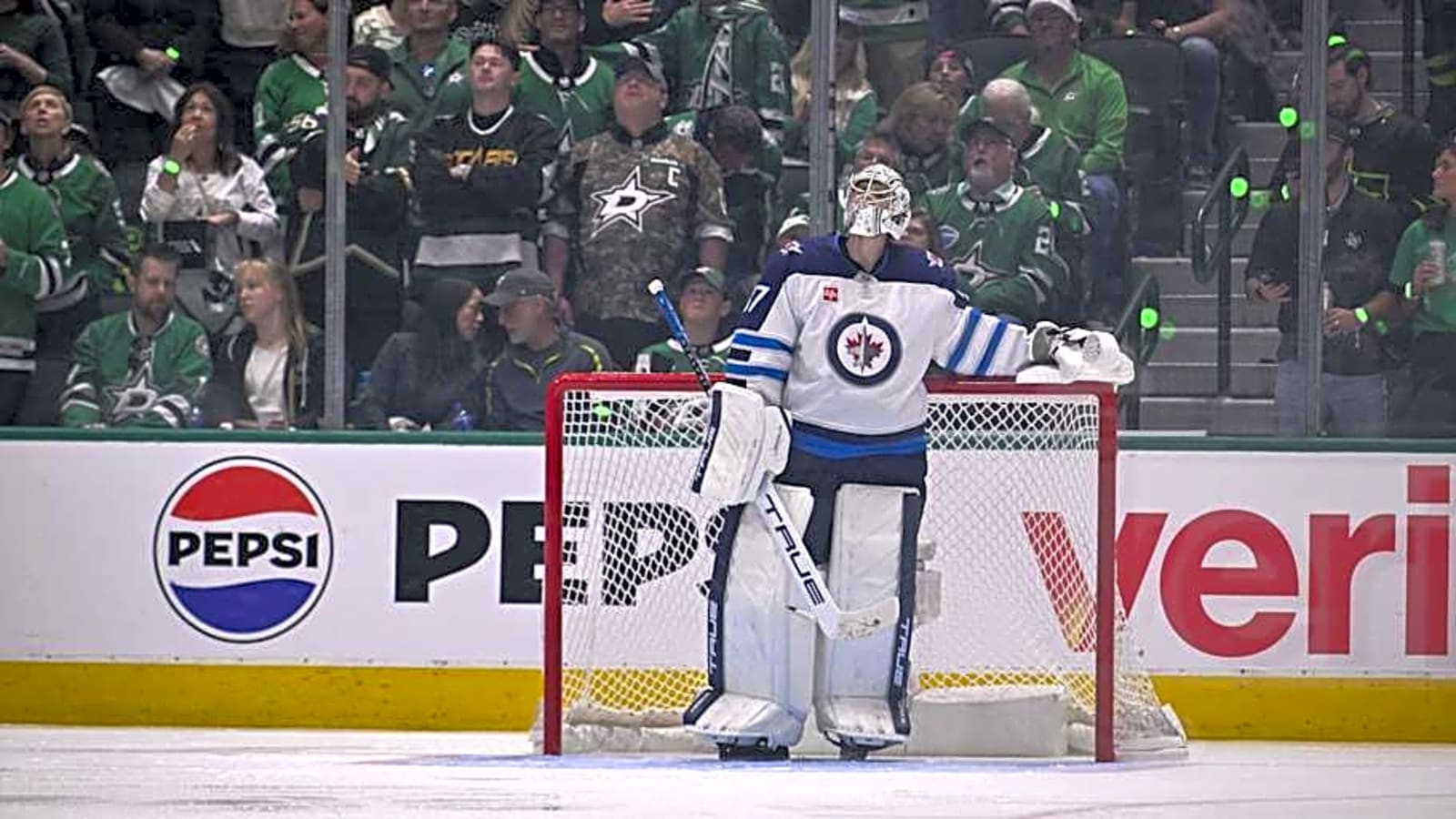 Jets Goalie Must Find Road Win