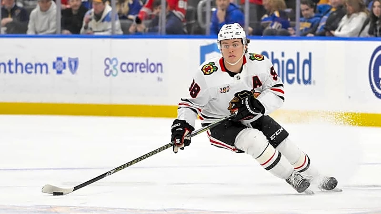 Blackhawks' Connor Bedard Placed on IR