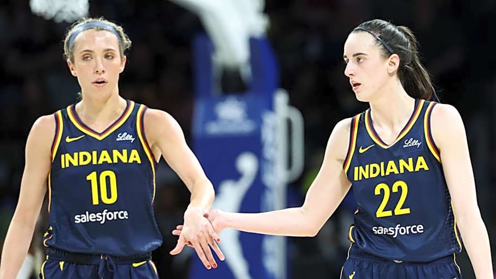 Fever Star Lexie Hull Shows Caitlin Clark Sweet Shoe Support