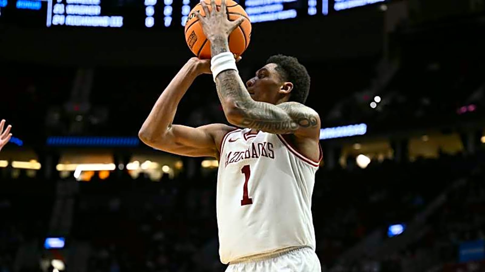 Arkansas Freshmen Duo Stars in First-Round NCAA Tournament Win
