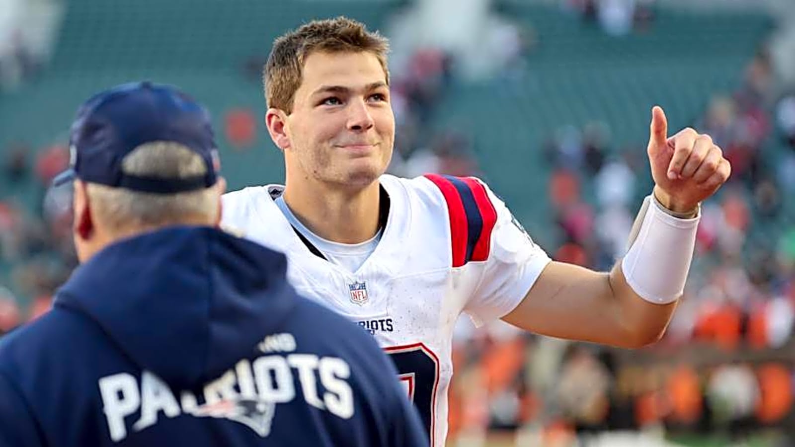 Patriots&#39; Drake Maye Sets New Career-High vs. Bengals
