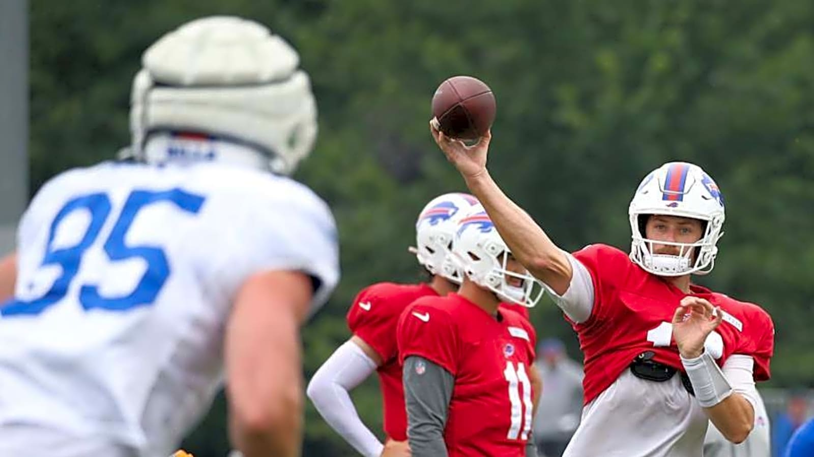 Veteran Dawson Knox confirms Bills&#39; rookie tight end is as advertised
