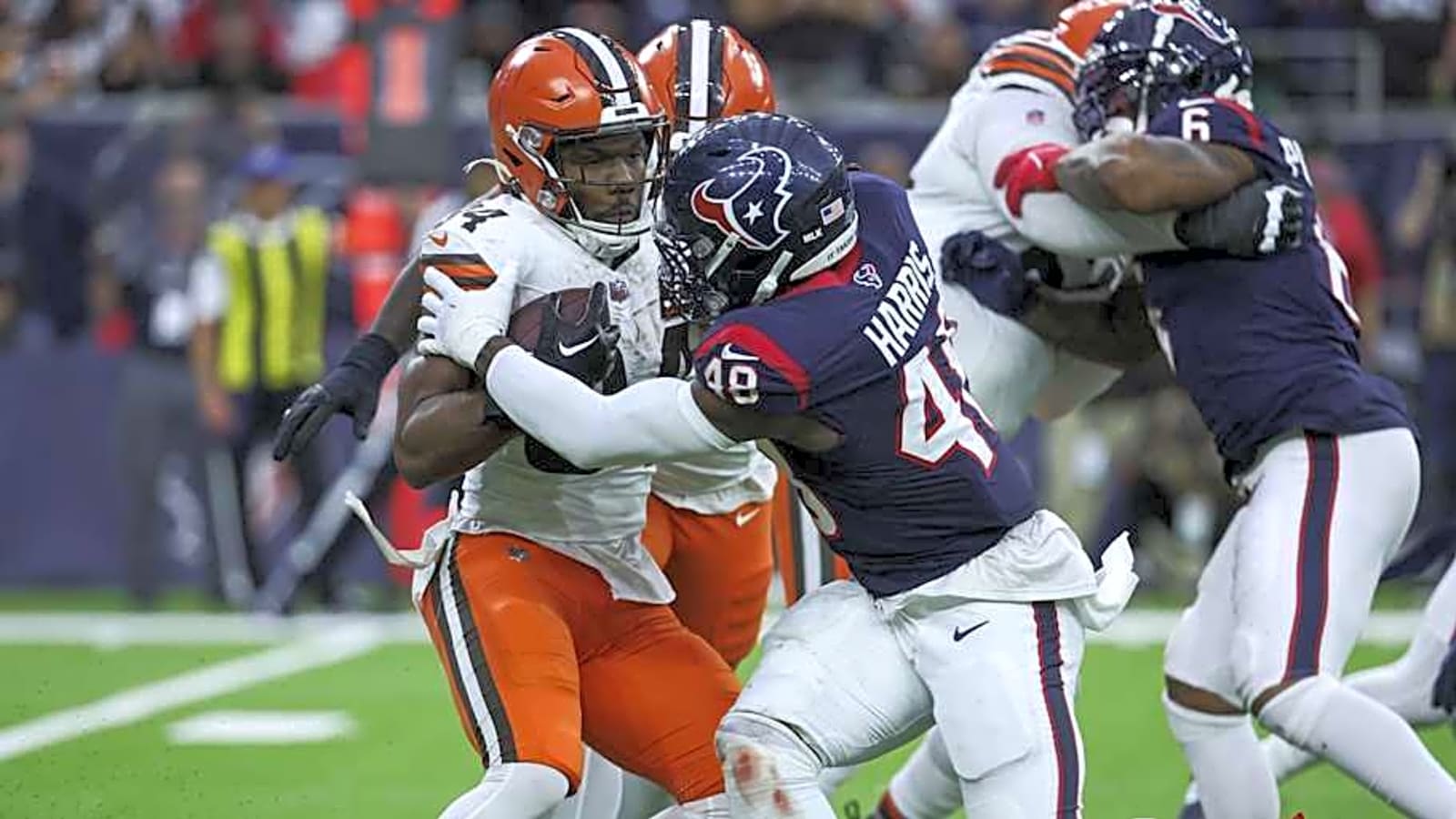 Falcons Add Former Texans Linebacker, CFP National Champion