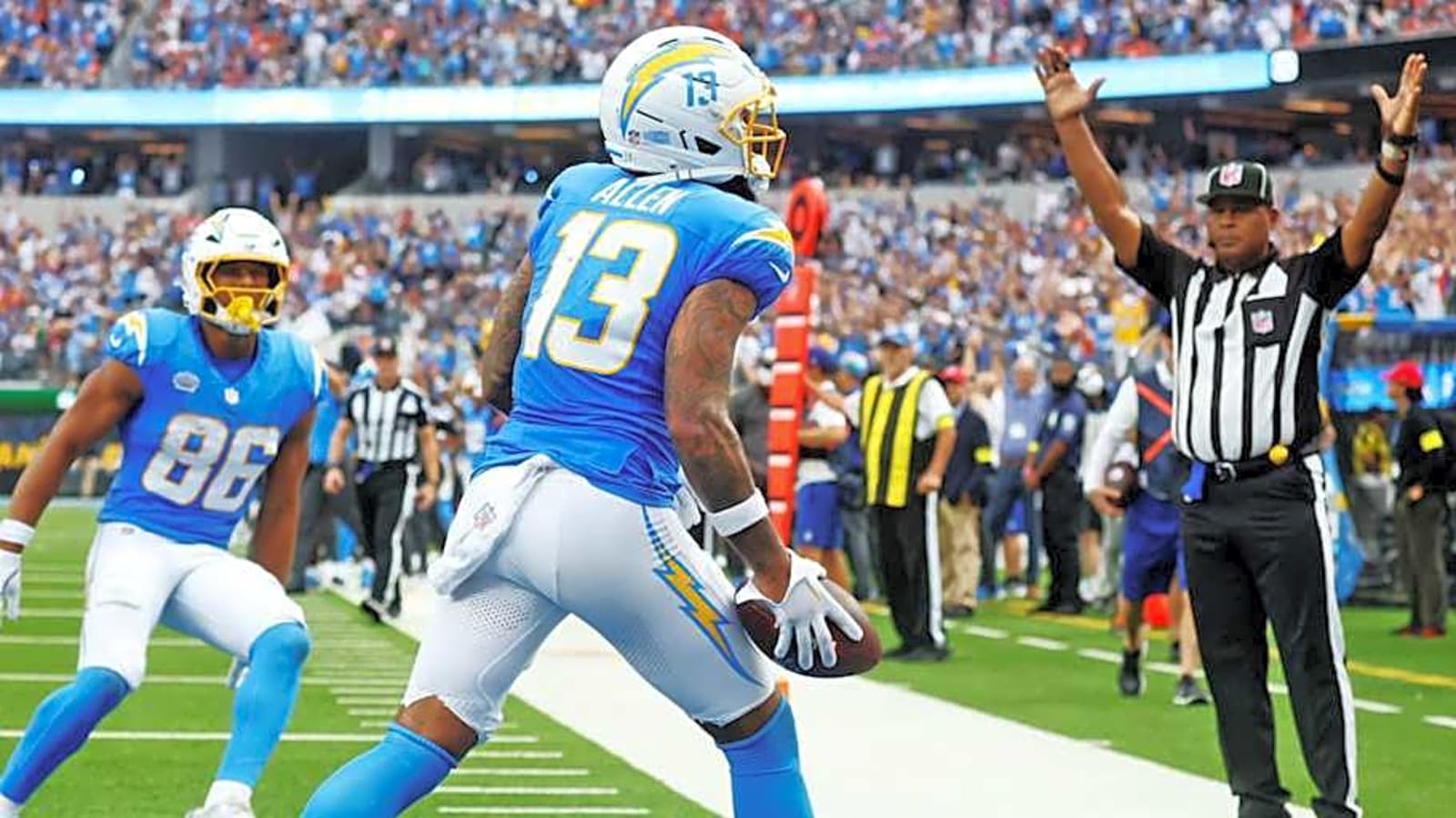 Chargers WR Keenan Allen could make stunning history vs. Giants
