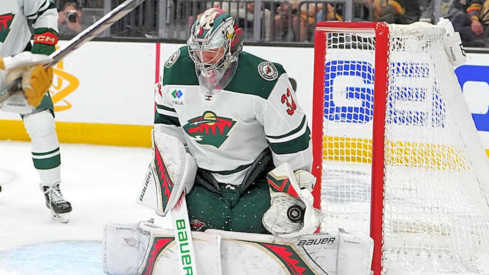 Wild Goalie Leaves Game With Illness