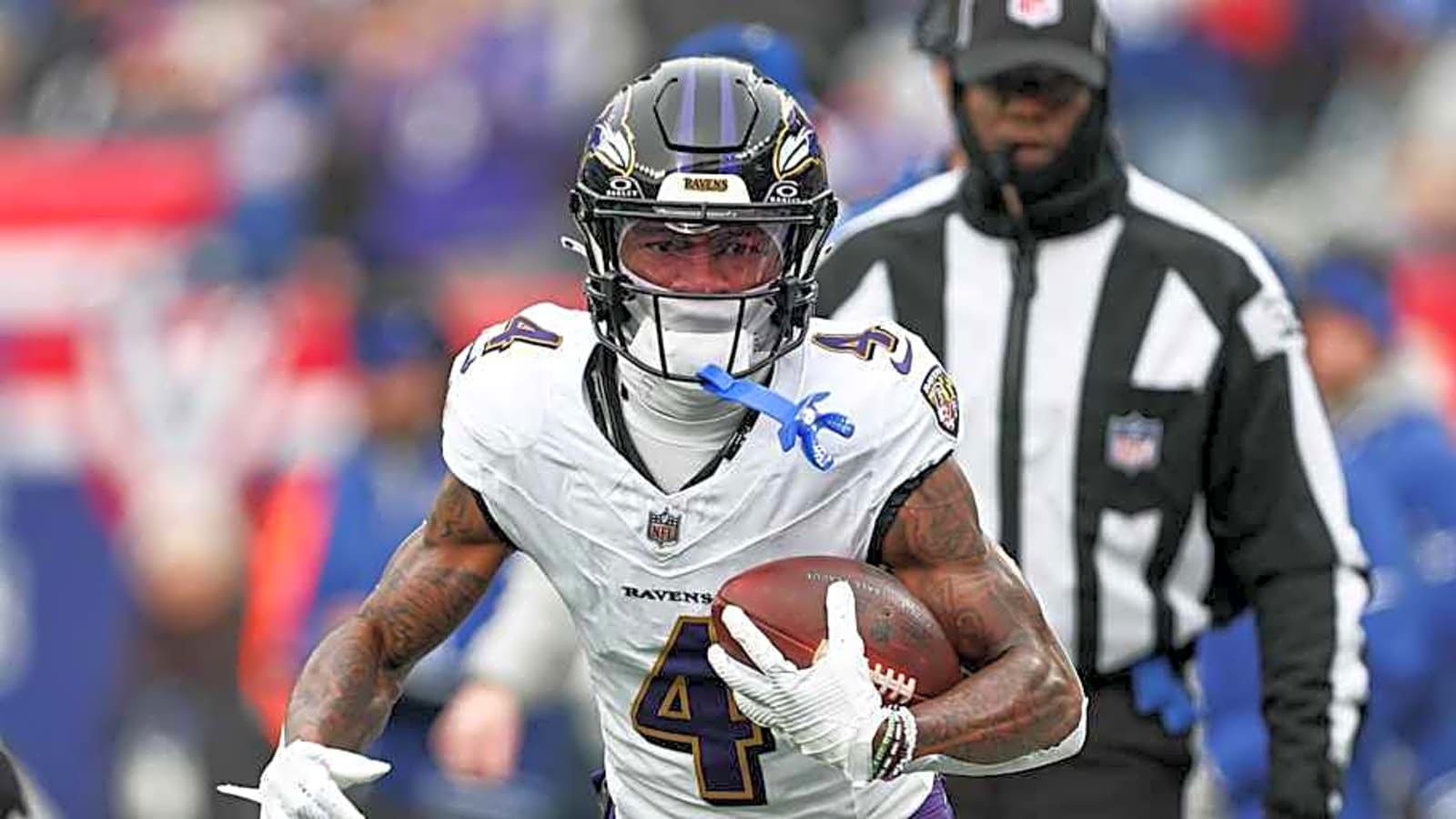 Ravens&#39; Zay Flowers Among Best WRs in NFL