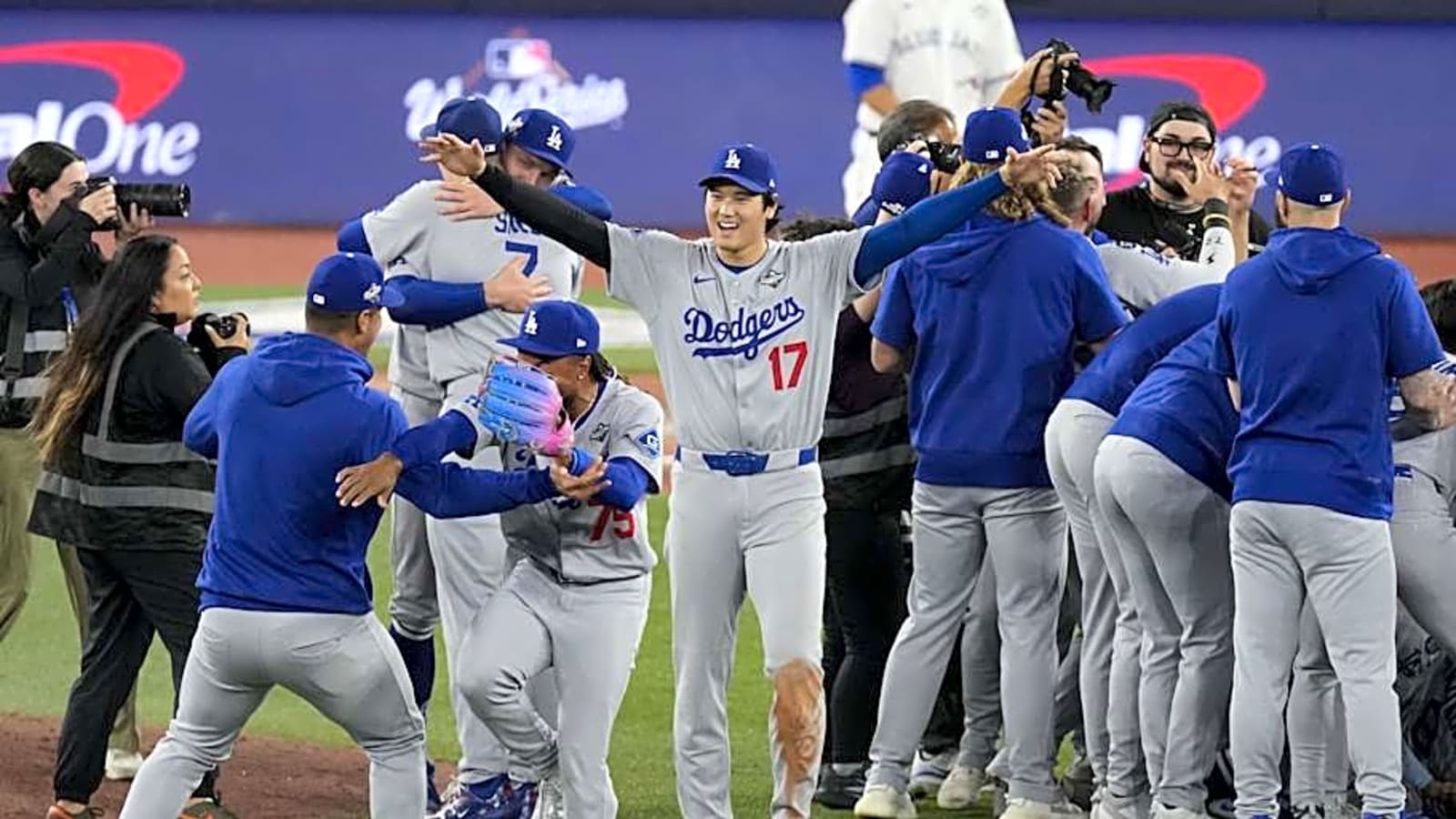 Lakers’ Luka Doncic Sends Message to Dodgers After World Series Win
