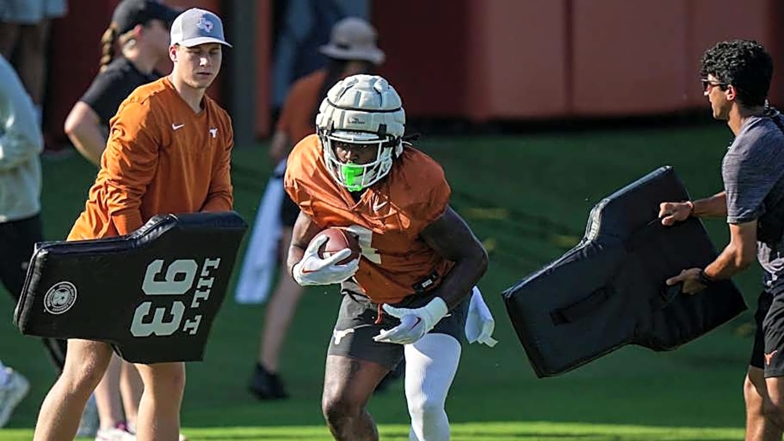 Steve Sarkisian Confident in Texas Longhorns Running Back Depth