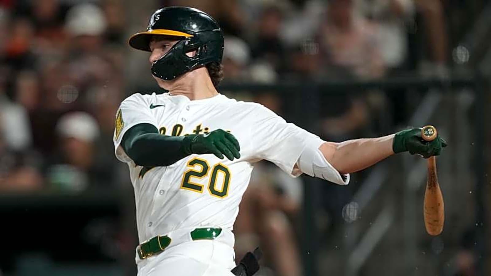 A&#39;s Option Zack Gelof to Las Vegas