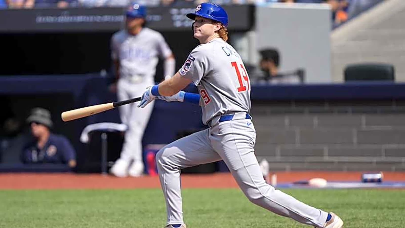 Watch: Owen Caissie Gets His First Major League Hit For The Cubs