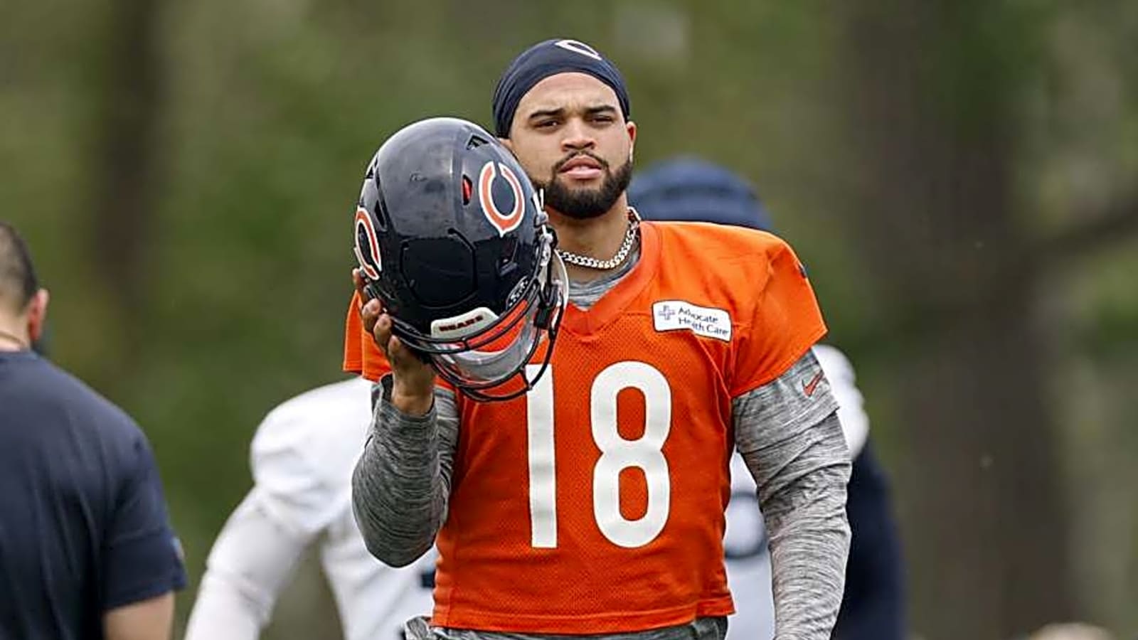 Caleb Williams reports to Bears training camp ahead of schedule