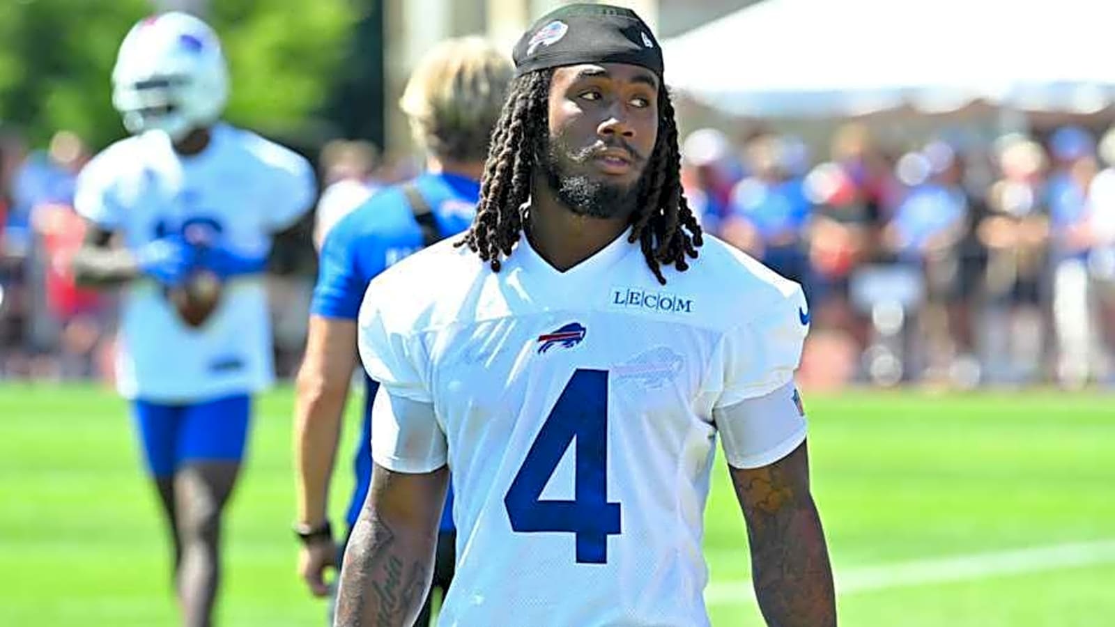 Contract situation not hindering James Cook during Bills training camp