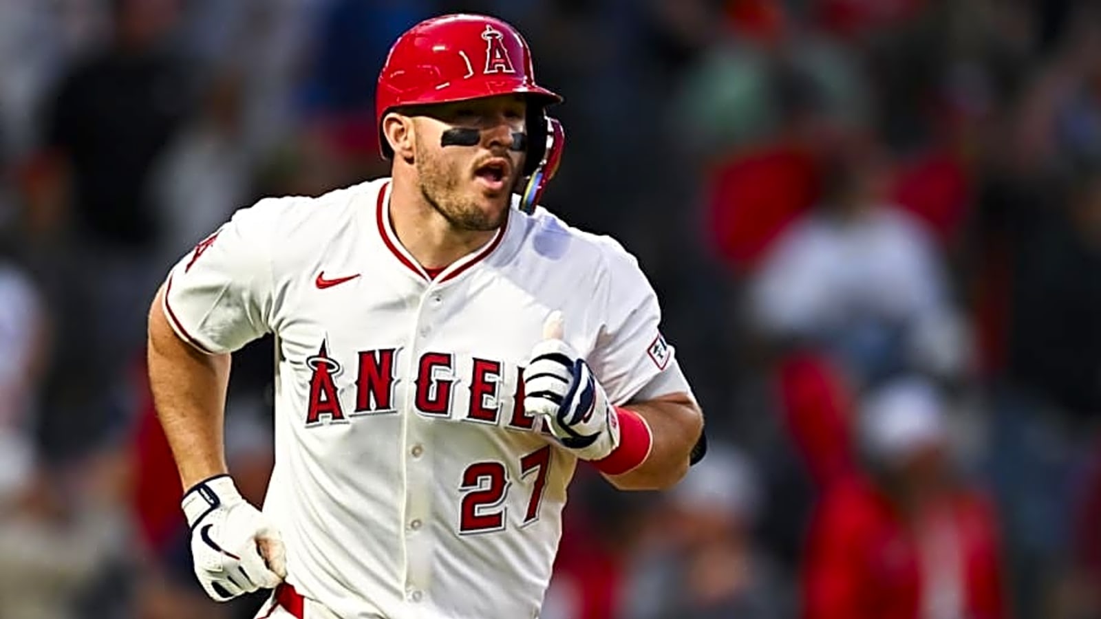 Mike Trout Says He&#39;s Been &#39;Grinding&#39; To Break Out of Slump for Angels