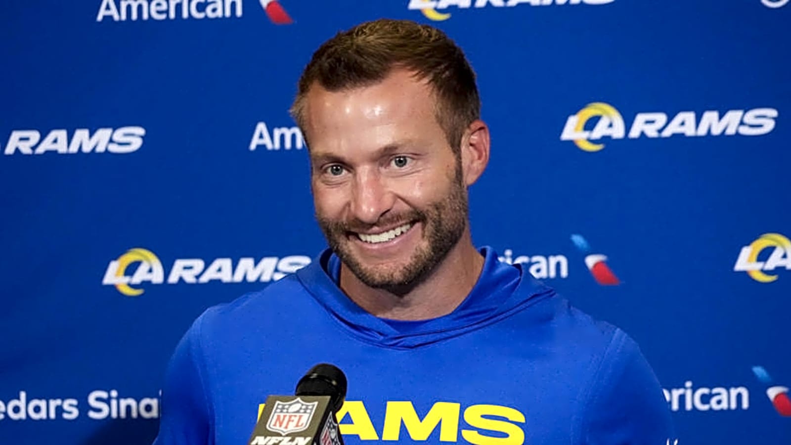 Sean McVay Shares Thoughts on Rams Newest Acquisition