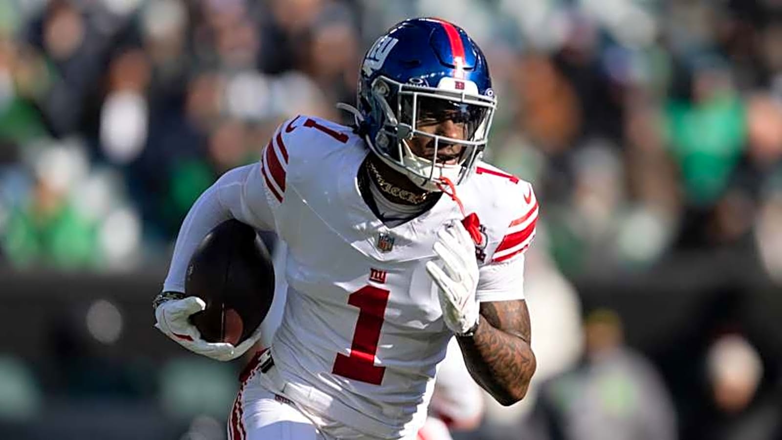 Is Malik Nabers the best NFL receiver Russell Wilson has ever played with?