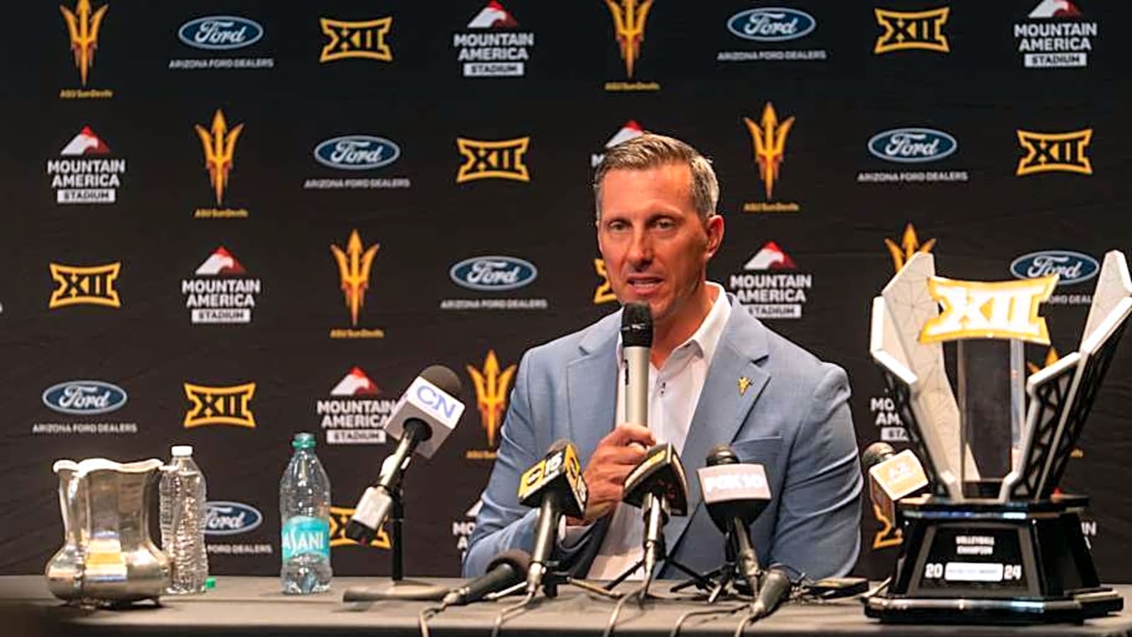 Arizona State AD Discusses Growth of Football Program