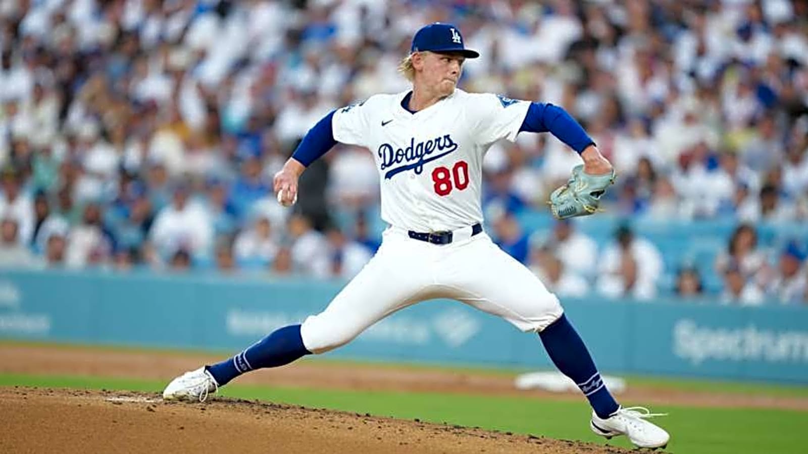 Dodgers&#39; Emmet Sheehan Packs Up Locker, Hinting at Roster Move