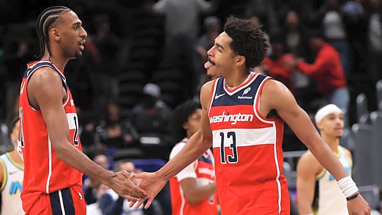 Alex Sarr Reacts To Washington Wizards Trading Jordan Poole