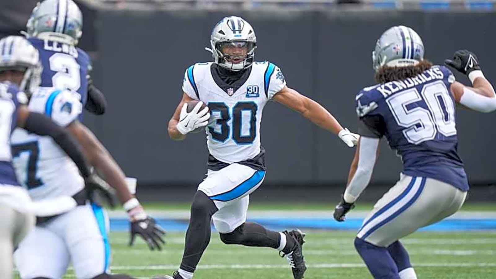 Chuba Hubbard, Rico Dowdle get questionable ranking compared to NFC South competition