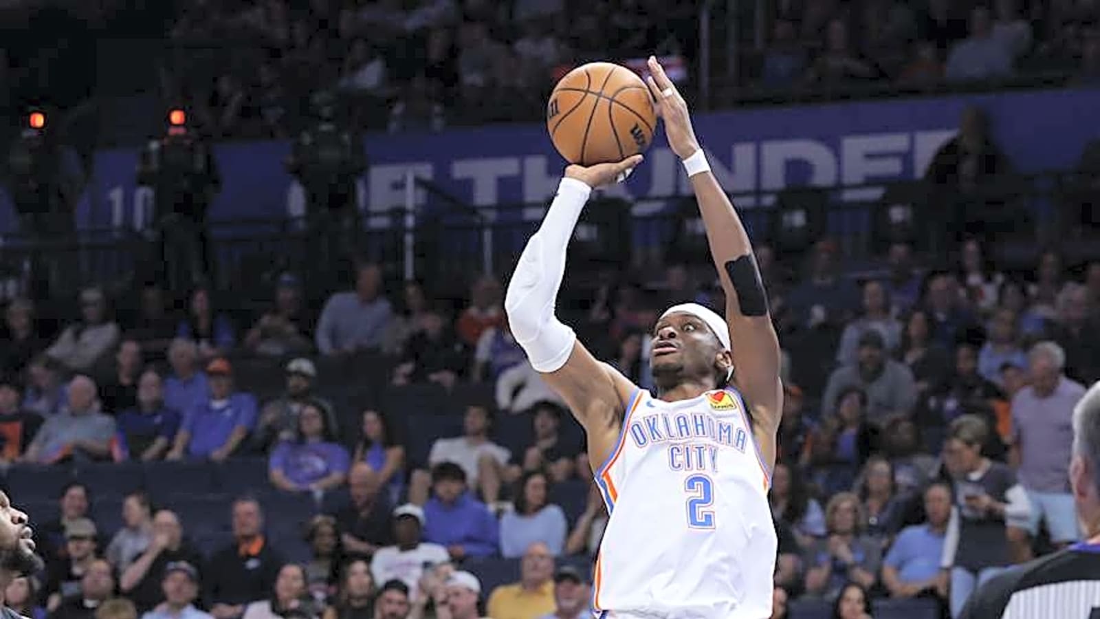 OKC Thunder Reveal Starting Lineup vs. Jazz