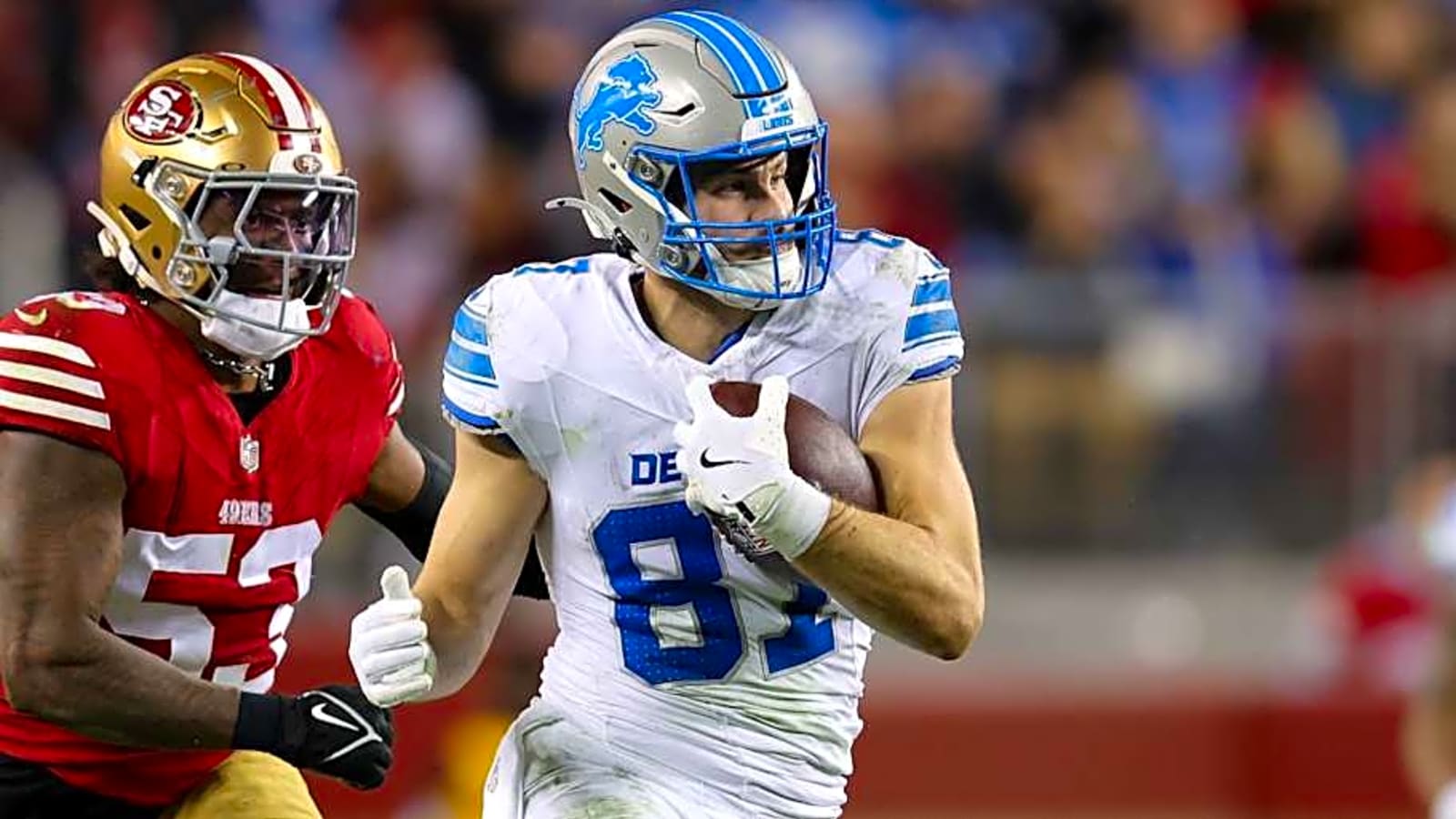Detroit Lions&#39; Sam LaPorta Receives Ultimate Blessing