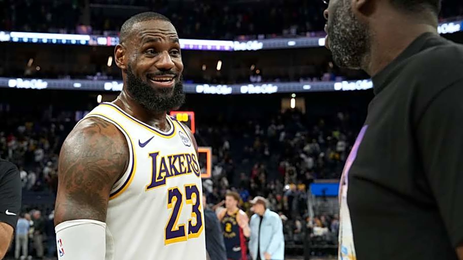 LeBron James Reacts To LA Clippers Latest Signing