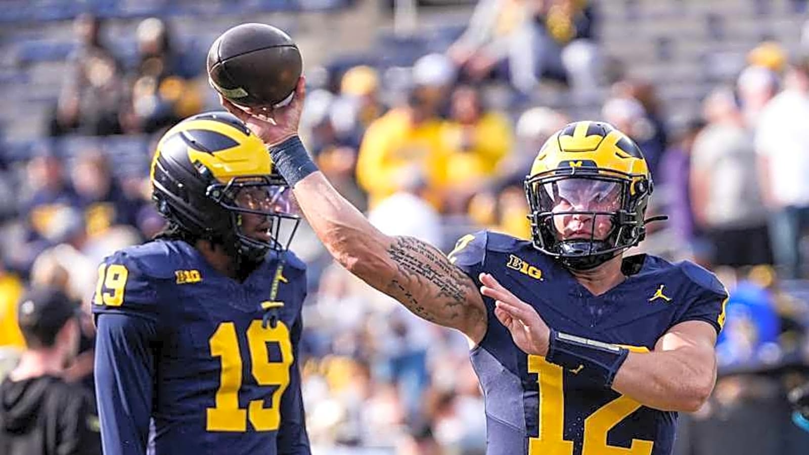 Michigan football quarterback enters transfer portal