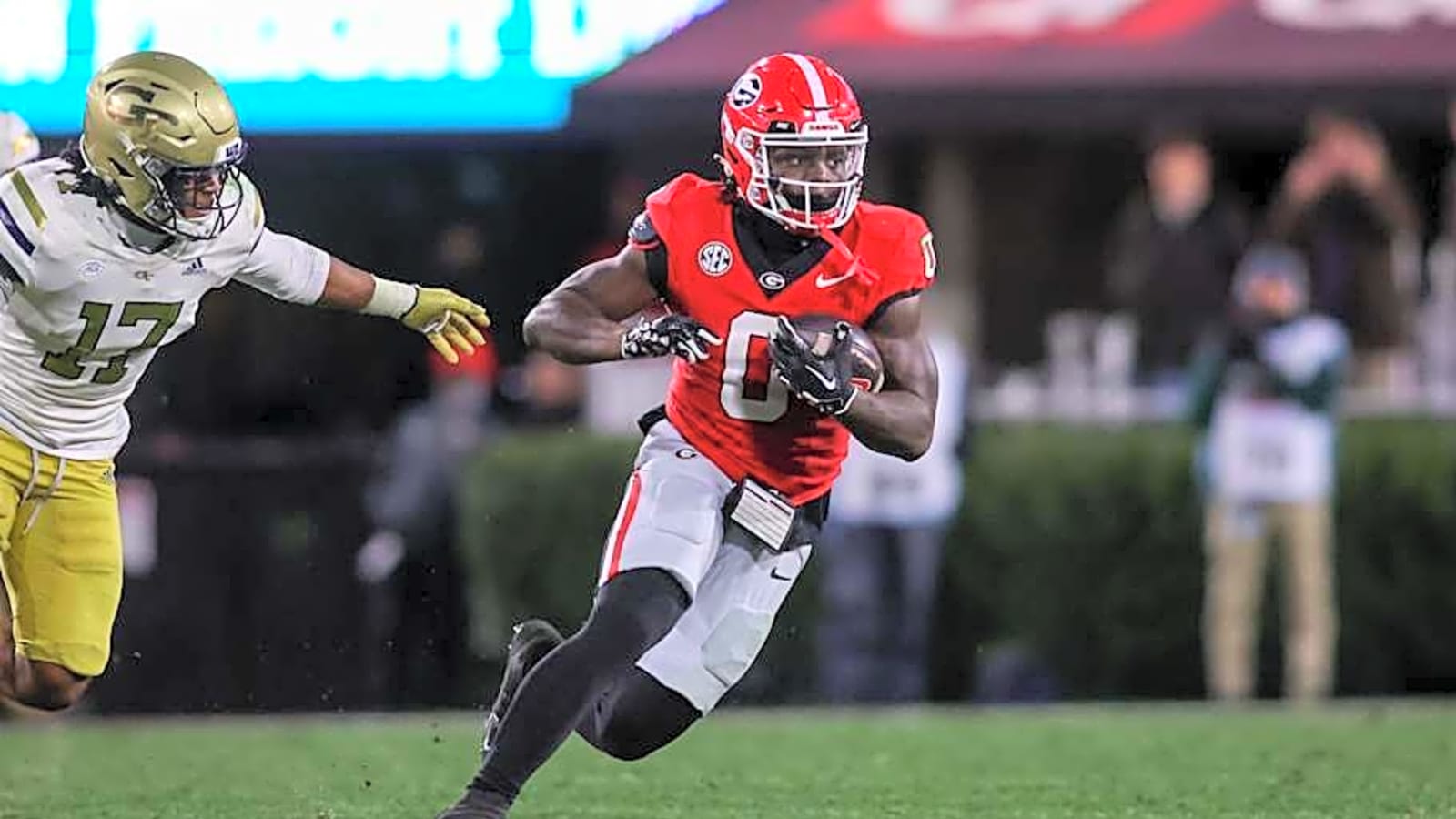 Watch: Georgia Running Back Rod Robinson Works Out in Preparation for Return in 2025