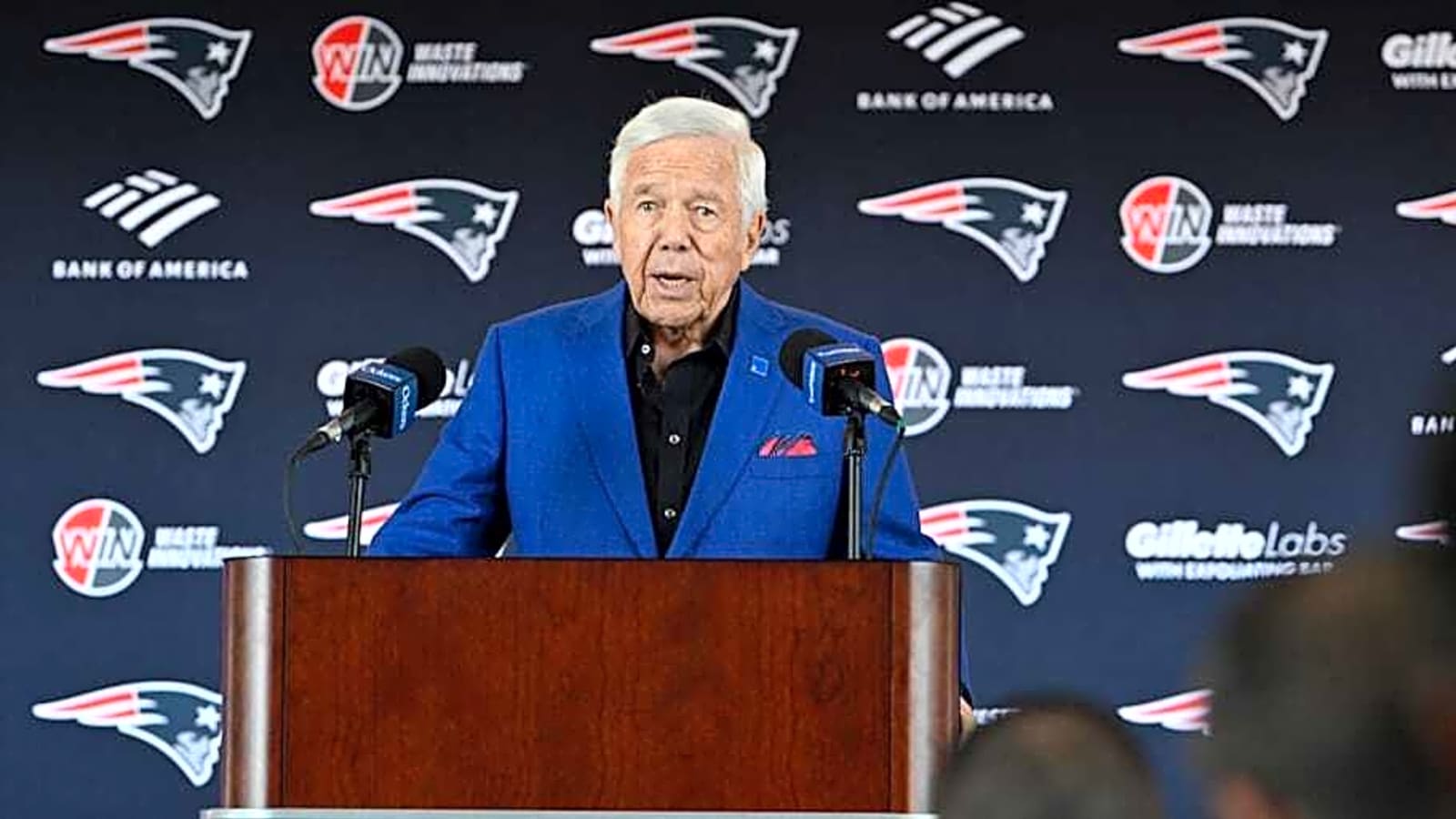 Robert Kraft Gets Candid on Patriots&#39; Direction