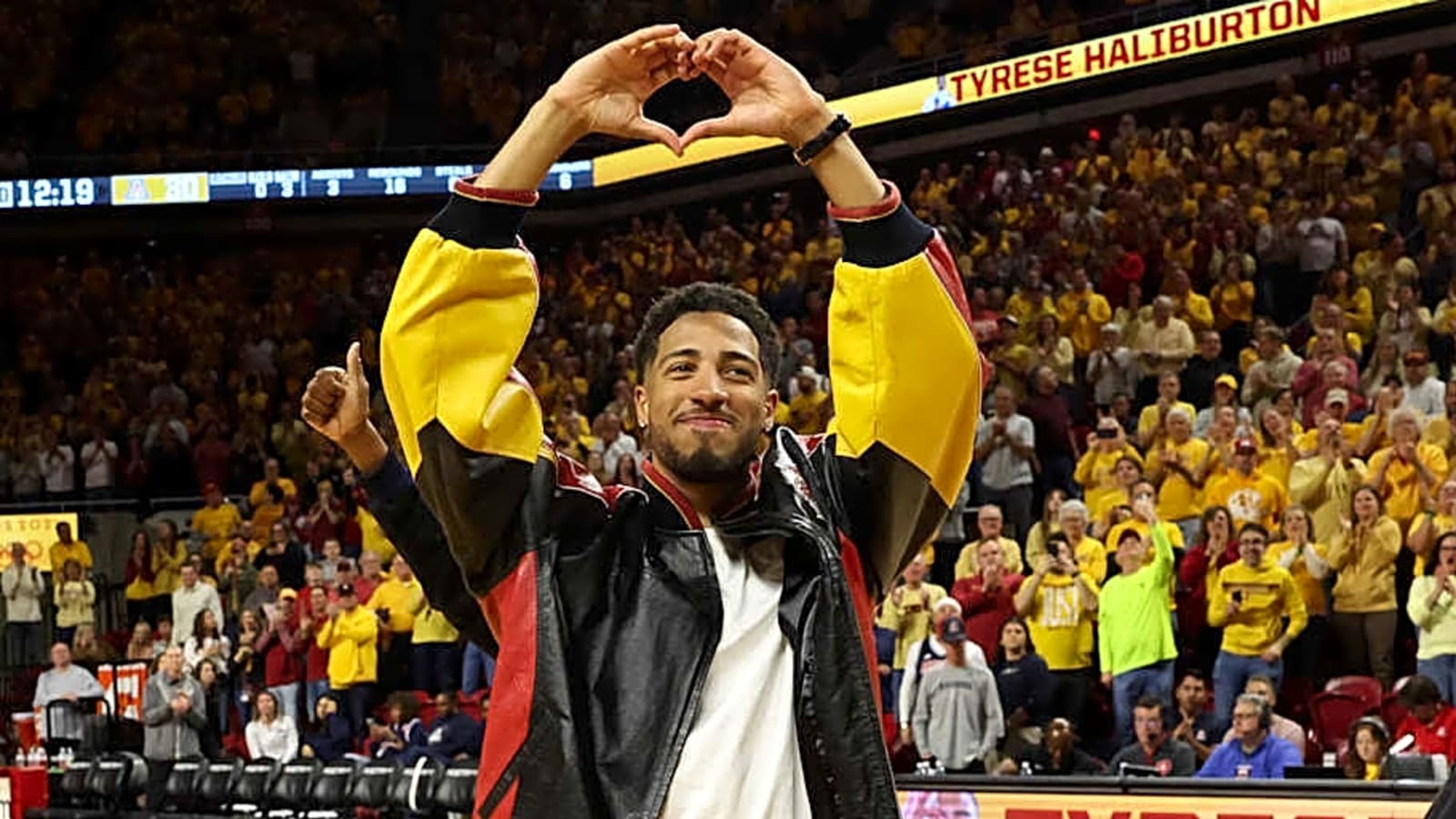 Tyrese Haliburton Joins Fox Big Noon Kickoff for Iowa State vs Iowa