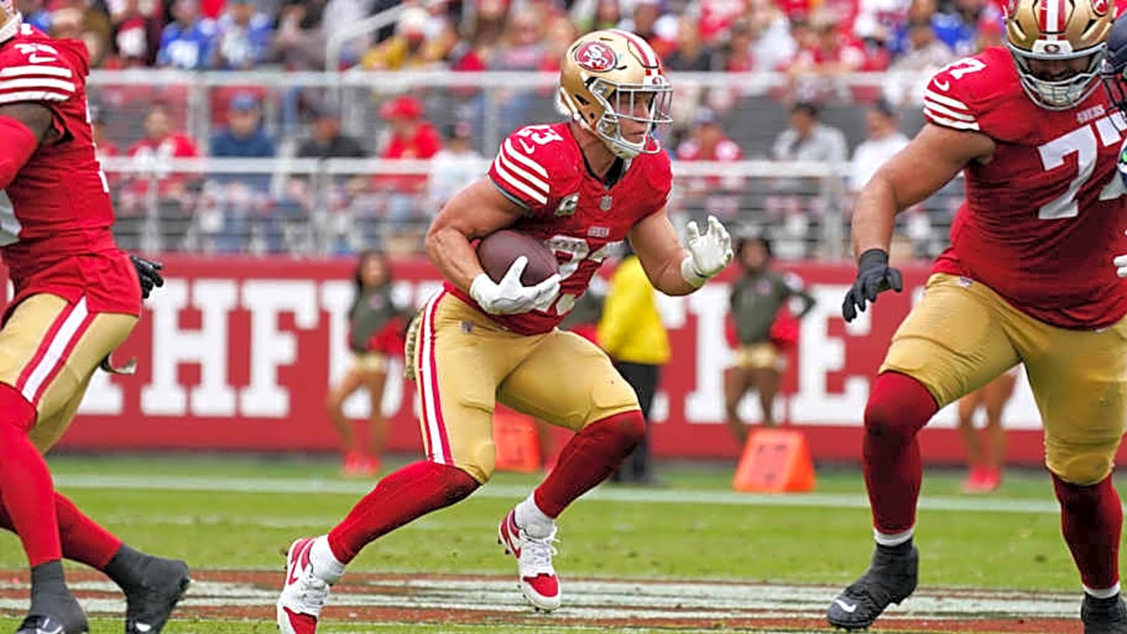 PFF Names Christian McCaffrey as 49ers' Bounce-Back Player