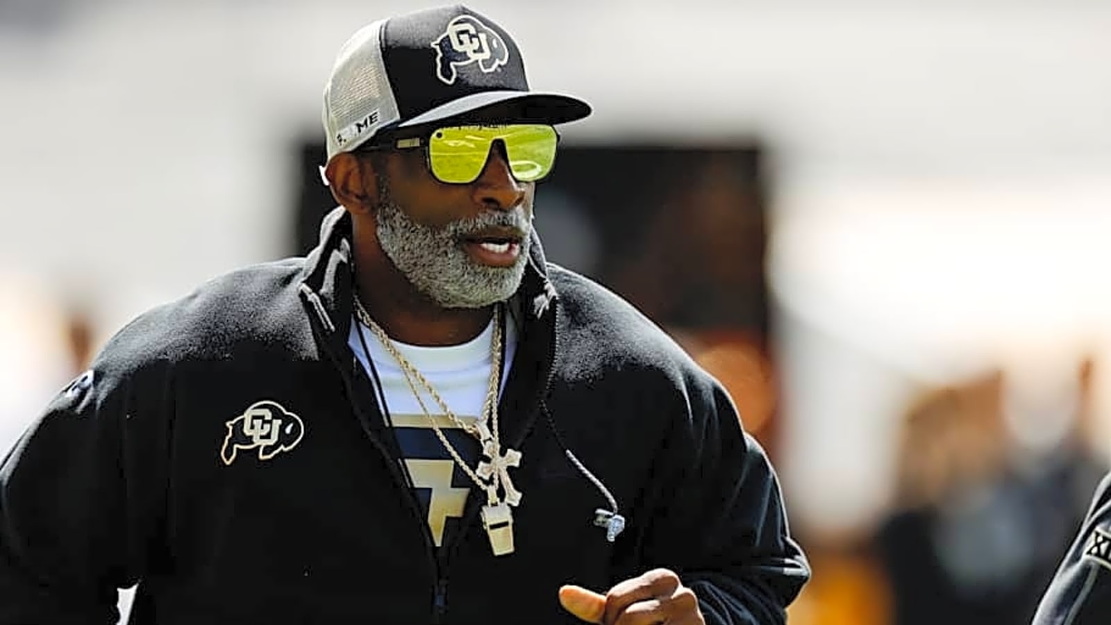 Deion Sanders Keeps Fans Guessing With Unusual Calgary Stampeders Hat at Fall Camp
