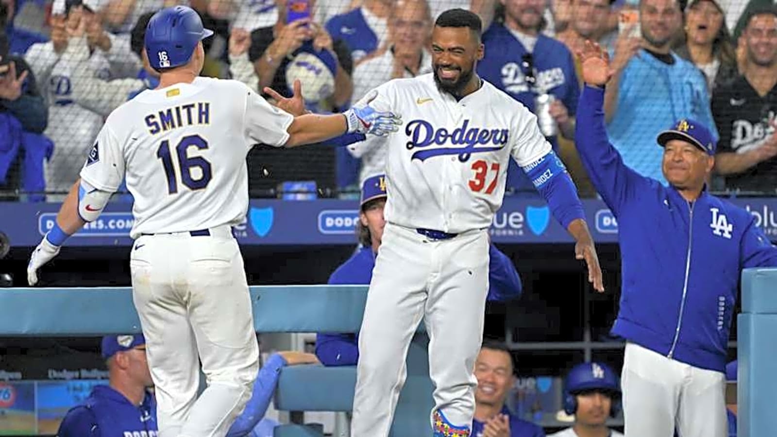 Dodgers Lineup vs Braves: Teoscar Hernandez and Will Smith Out