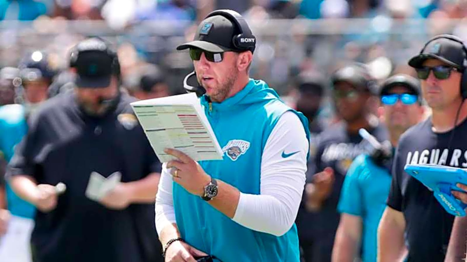 Jaguars&#39; Liam Coen Reviews Offensive Issues vs. Texans