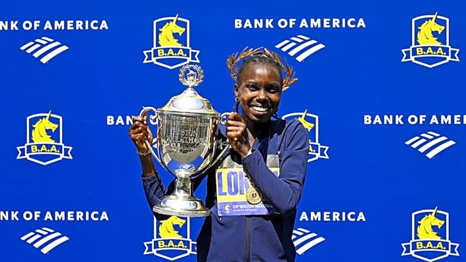 Kenyan Athlete Crushes Women’s Course Record at the 2025 Boston Marathon