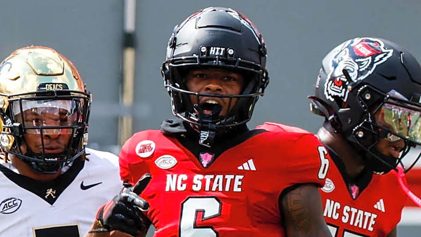 NC State Veteran Wide Receiver Speaks at Camp