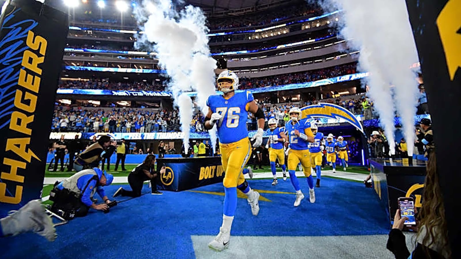 Chargers&#39; Joe Alt has AFC executives hyped for future climb up top tackle rankings