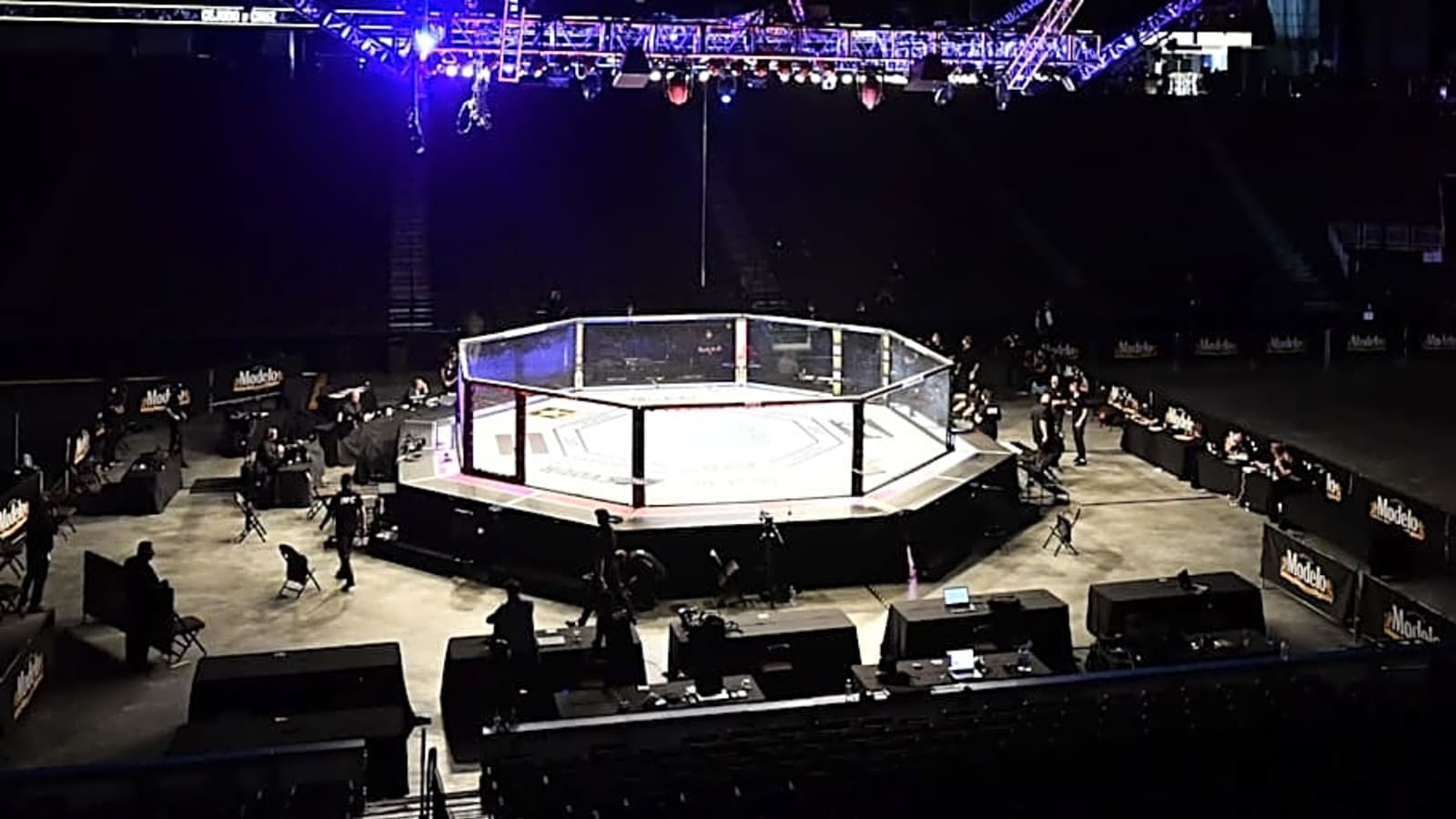 UFC co-main event cancelled minutes before fight