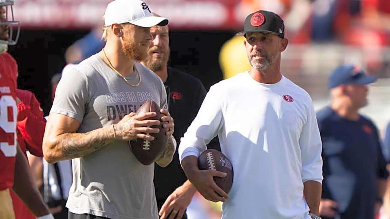 49ers HC Kyle Shanahan Tempers Expectations for George Kittle's Return Date