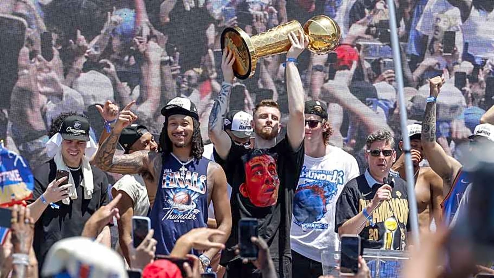 OKC Thunder Center Isaiah Hartenstein Calls Out Gilbert Arenas About Finals Take