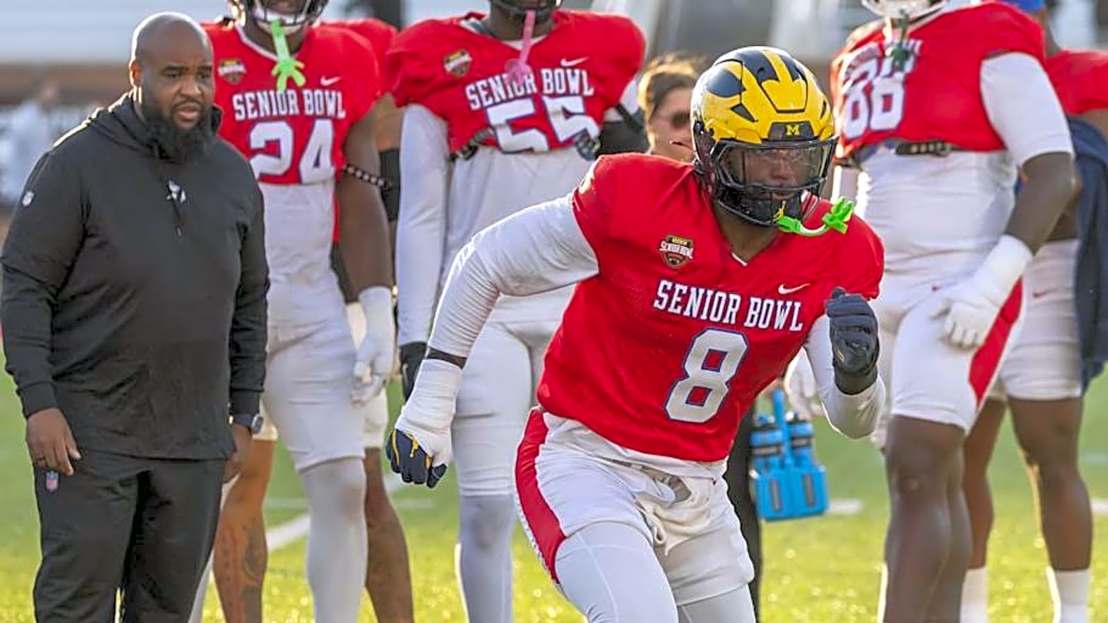 Michigan EDGE Has 'Stolen' Moves from Aidan Hutchinson