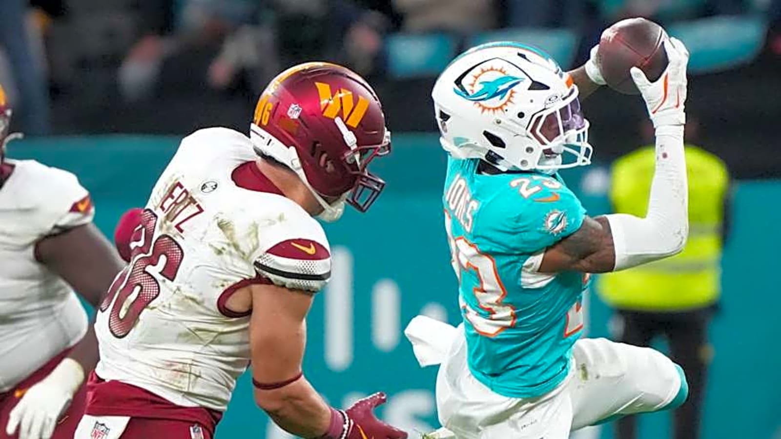 Dolphins In Play for International Game