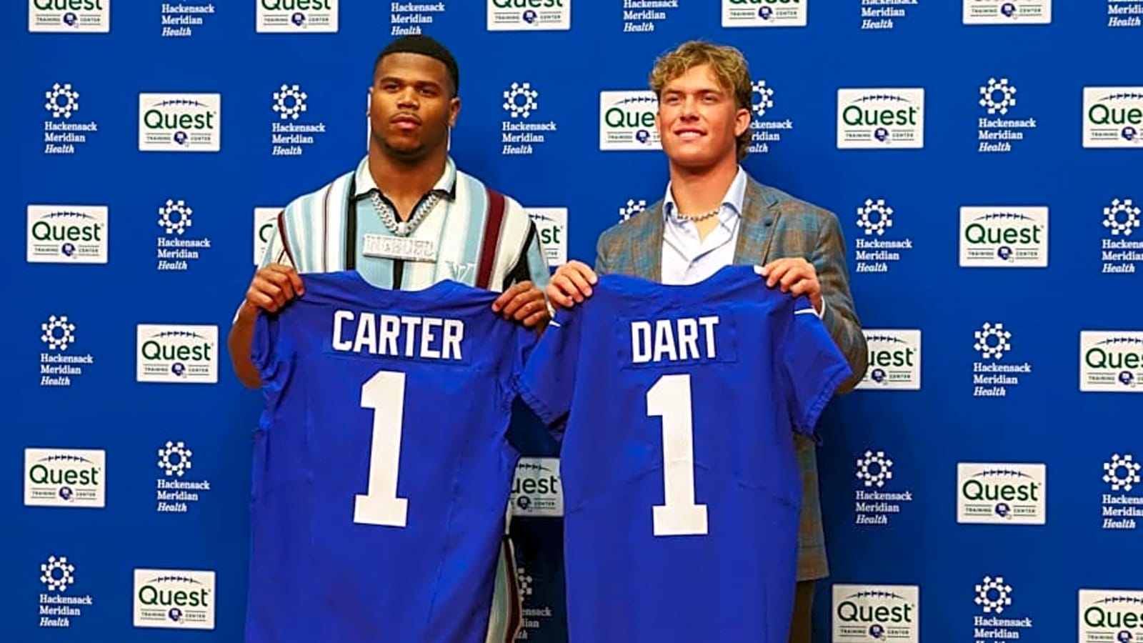 NY Giants to Take Patient Approach with Jaxson Dart and Abdul Carter in 2025