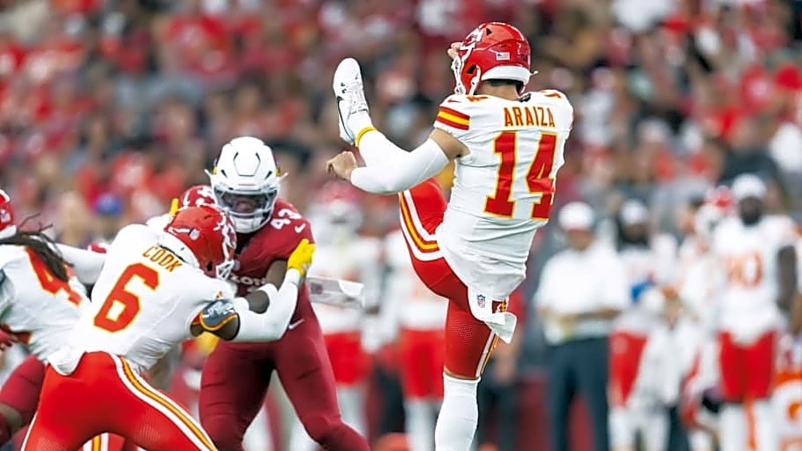 Watch: Chiefs Punter Matt Araiza’s Monday Availability