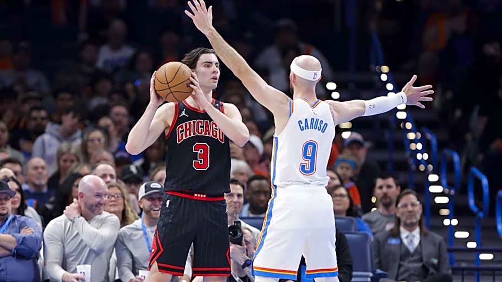 Josh Giddey Sends Post During Pacers-Thunder NBA Finals Game 6
