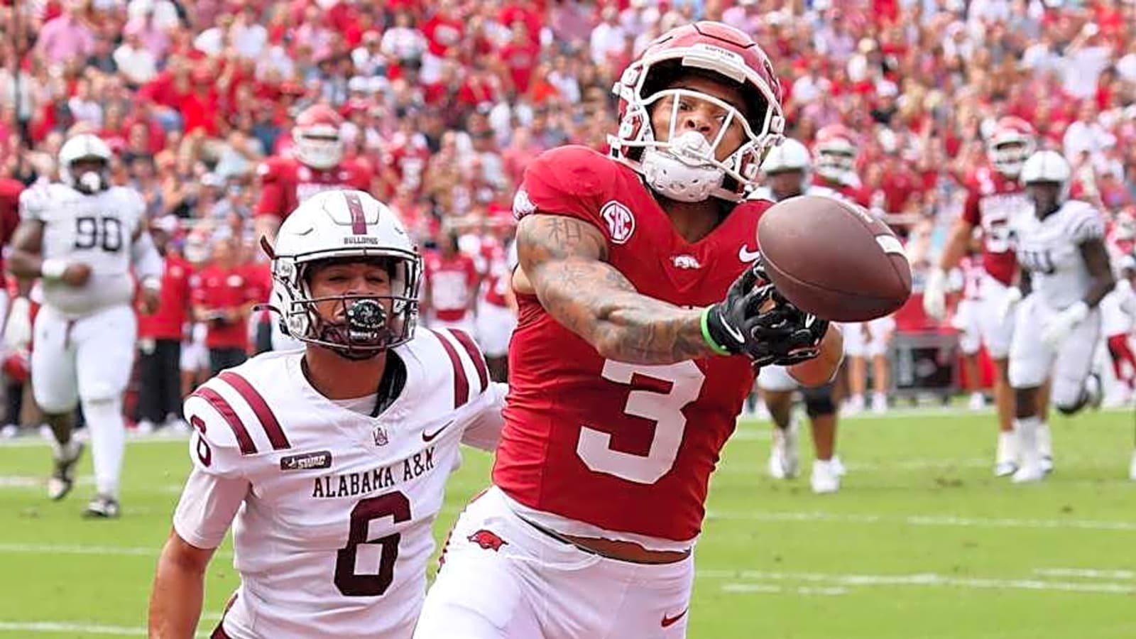 Helmet Stickers: Which Arkansas Razorbacks stood out in season opener?