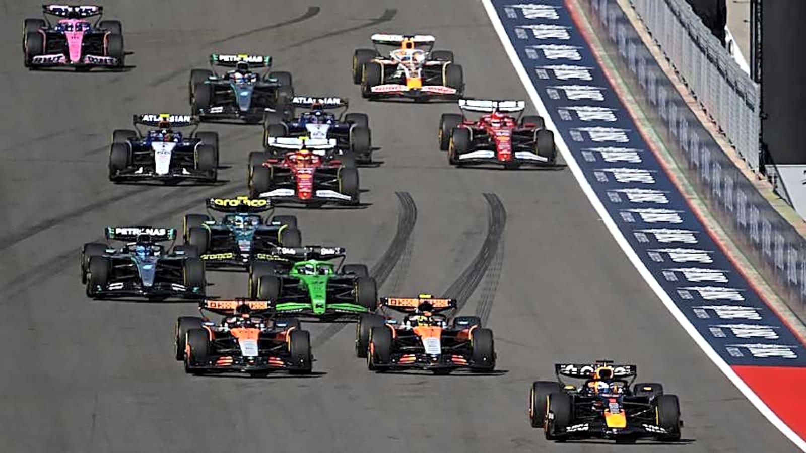 F1 United States Grand Prix 2025 Starting Grid