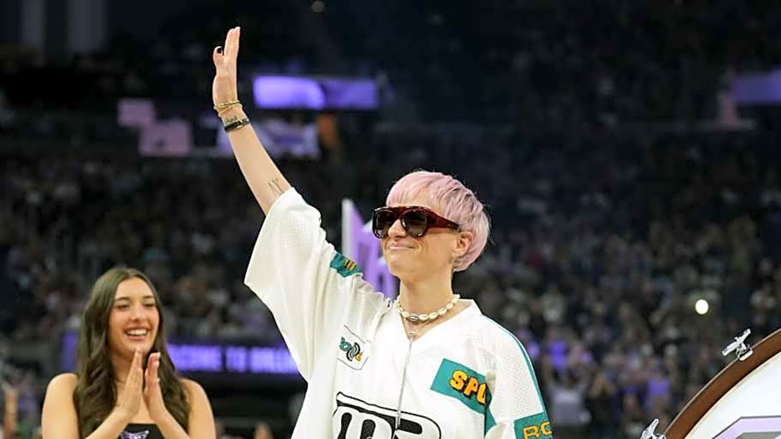 Megan Rapinoe Praises Golden State Valkyries 'Wild' Atmosphere