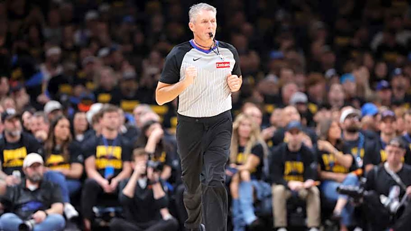 Scott Foster leading officiating crew for Game 3 of Wolves-Warriors