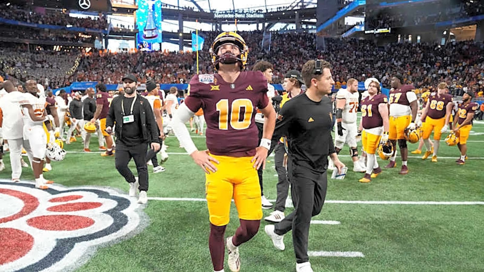 Sam Leavitt Discusses Leadership Role With ASU